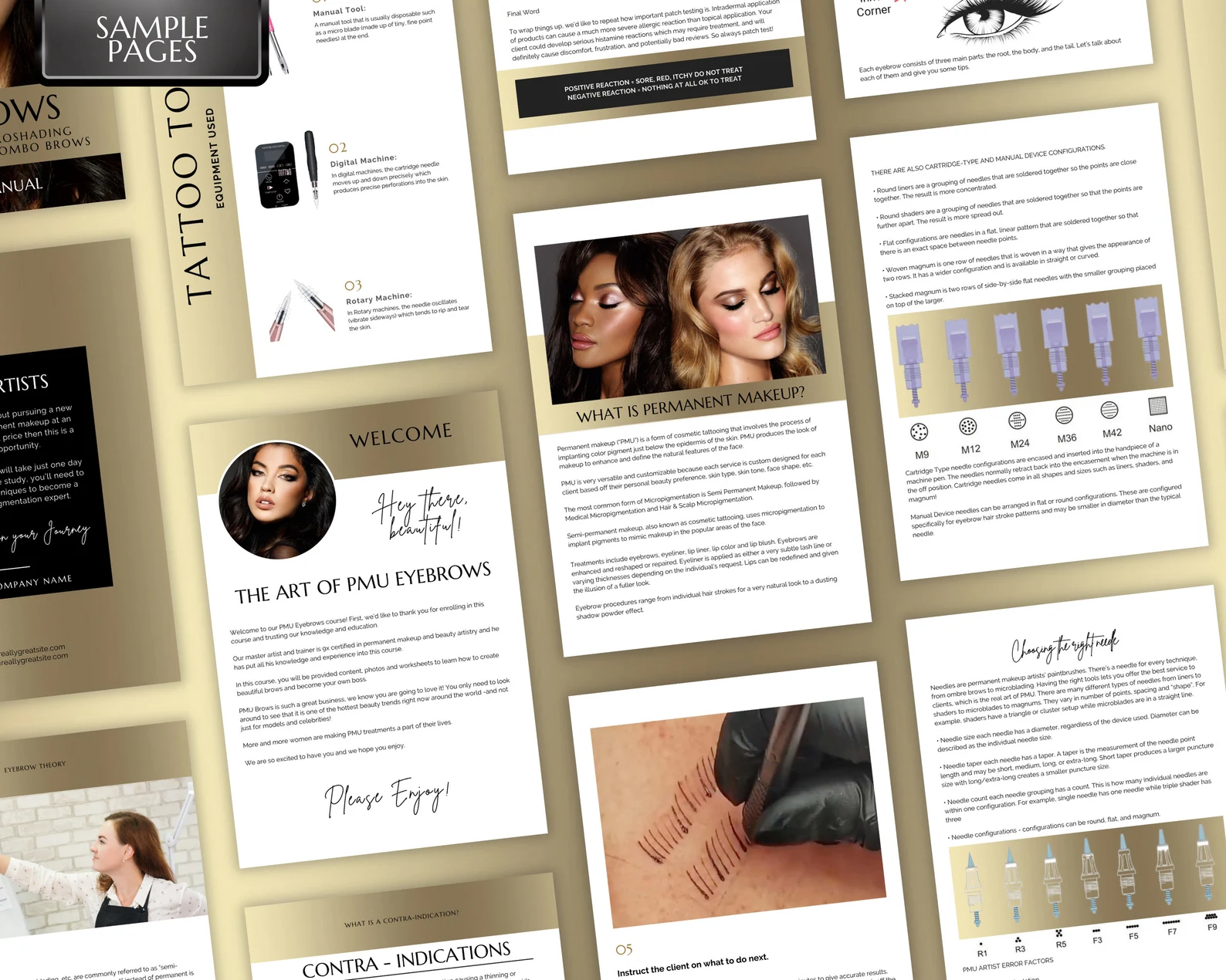 PMU Brows Training Manual - Image 9
