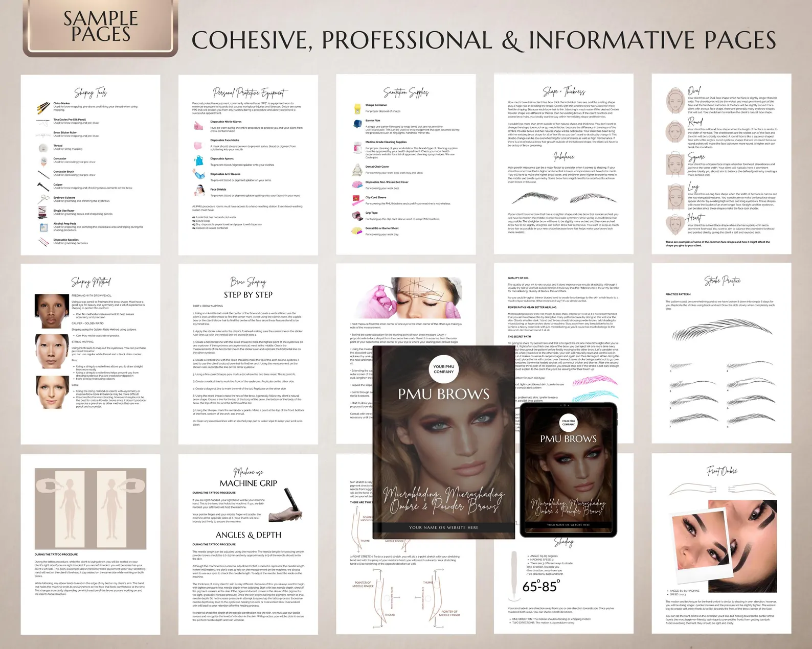 All-in-One PMU Brows Training Guide - Image 5
